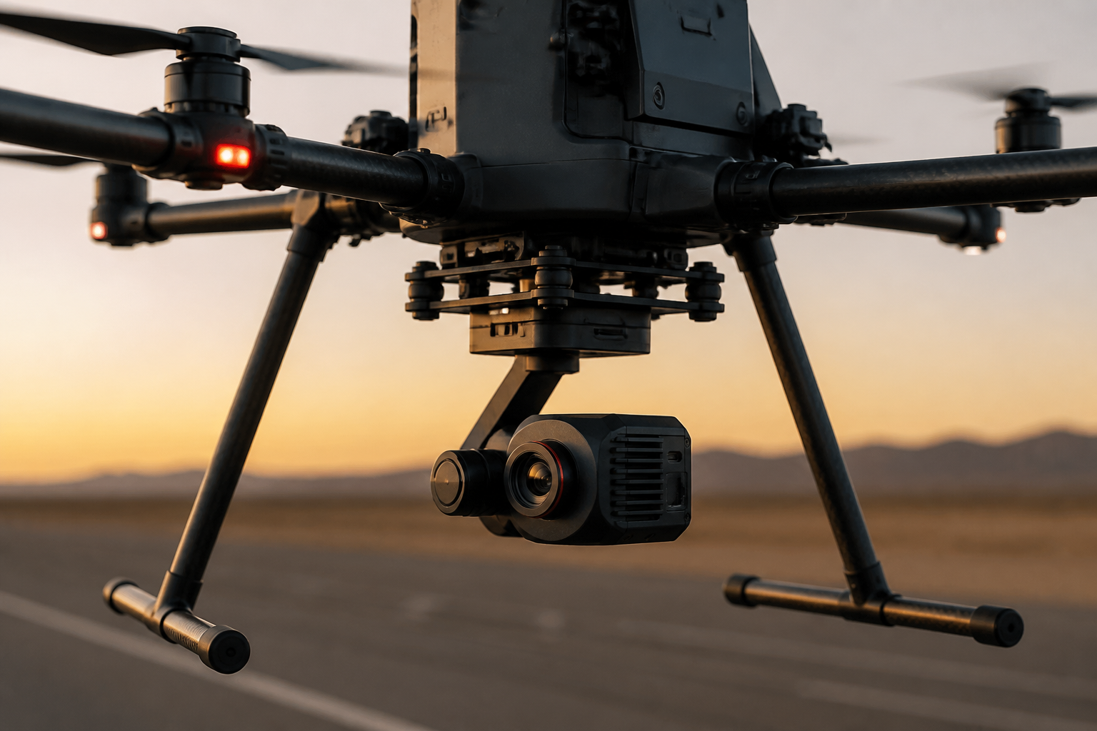 ORION mounted as a drone payload